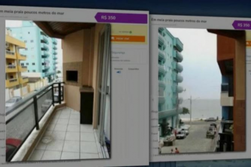 Cuidado: Golpistas oferecem imóveis que não existem para aluguel de temporada em SC